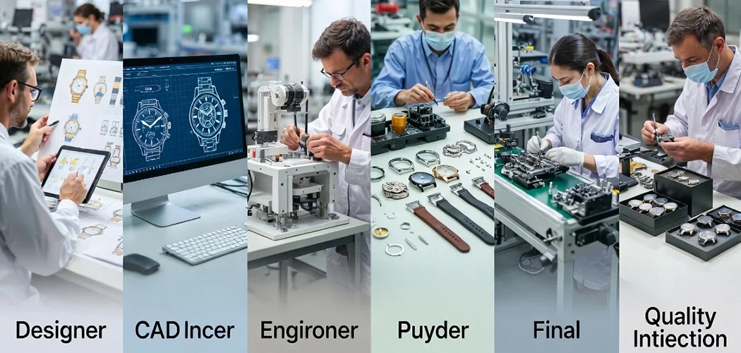 Custom Watch Manufacturer: Concept-to-production process