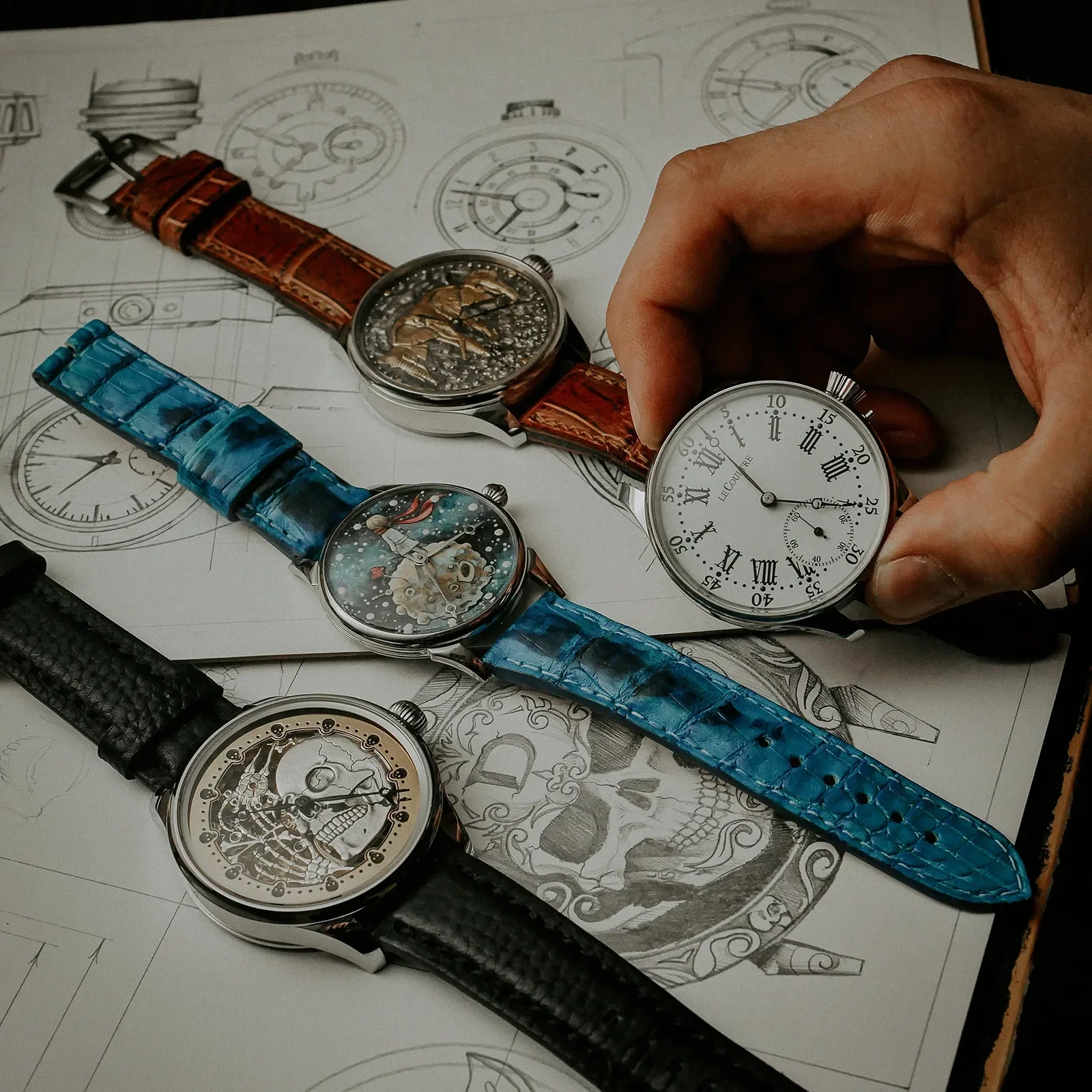 Oem Odm Custom Watch Hero OEM & ODM: Right-side circular dial image